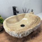 Раковина из оникса Erozy Yellow EO-62624 (53*43*15) 0099
