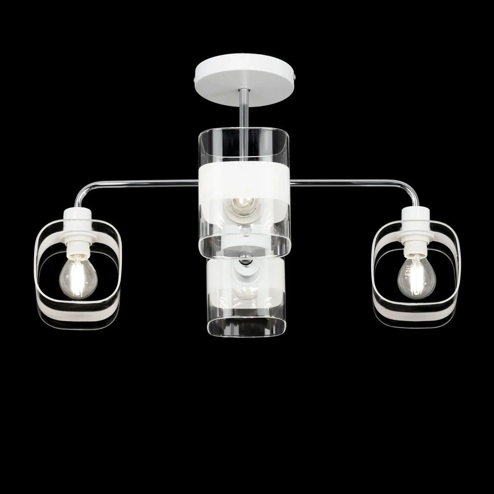 Citilux Бертон CL140140 Люстра потолочная Белая