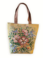 Гобеленовая сумка Букет с шиповником (39х39х12)