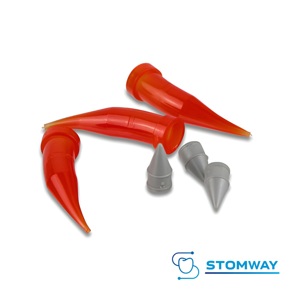 Vitremer Канюли 3303DT (50шт.) Витремер Насадки наконечники, с поршнем (Tips)