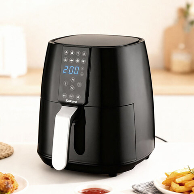 Аэрогриль 4л таймер, SA-7688BK