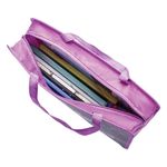 Папка на молнии с ручками ЮНЛАНДИЯ А4, 1 отделение, пластик, ширина 80 мм, "Dreams", 270116