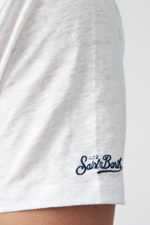 Футболка муж. MC Saint Barth ECSTASEA 01 белый лён