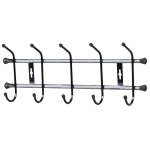 Вешалка настенная 5 крючков, 470, Матовый серый, ВН5/МС