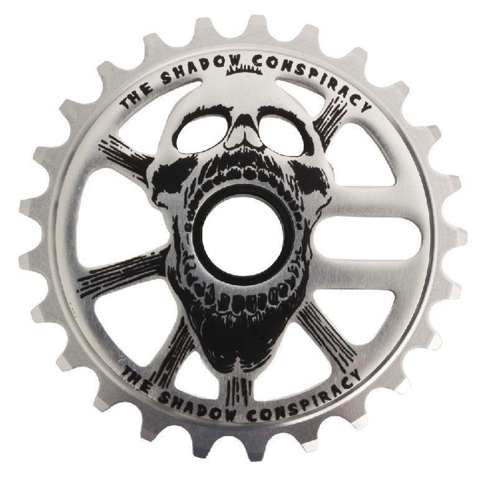 BMX звезда Shadow Scream Sprocket Raw Polish 25T