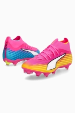 Бутсы Puma Ultra 6 Match+ FG/AG - розовый