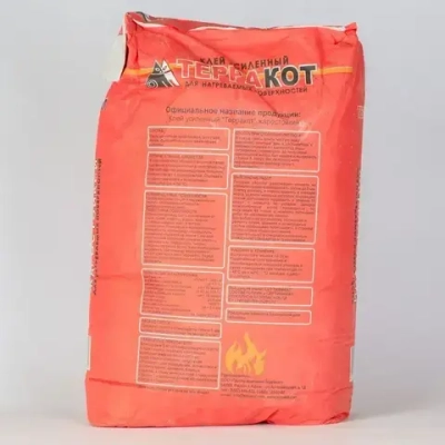 Клей усиленный жаростойкий Терракот (25кг)