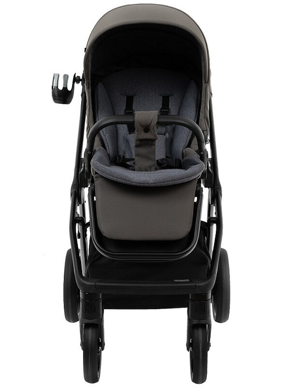 Детская коляска Roan Sol Luxury 3 в 1 с автокреслом Tutis Elo Lux EduSky Black RSL/4051 Taupe/Nikiel