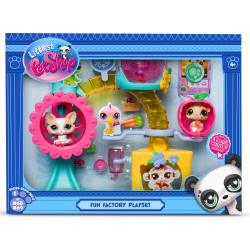 Littlest Pet Shop - Веселая фабрика Набор Карусель + 2 фигурки LPS00519 / артикул   LPS00519  / GTIN 885561005196