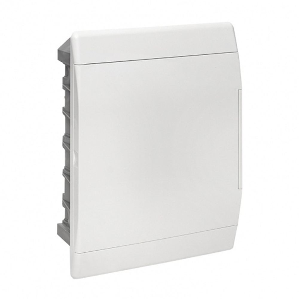 Щит распределительный встраиваемый ЩРВ-П-24 SlimBox 2х12м белая дверца IP41 EKF PROxima sb-v-24w