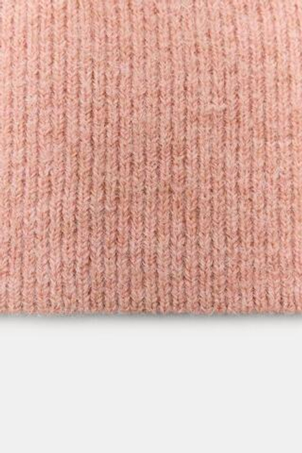 ZARA ШАПКА БИНИ В РУБЧИК, РОЗОВЫЙ
