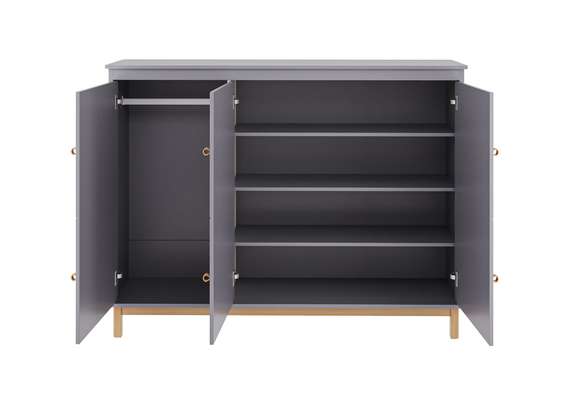 Шкаф Classic низкий (серый)