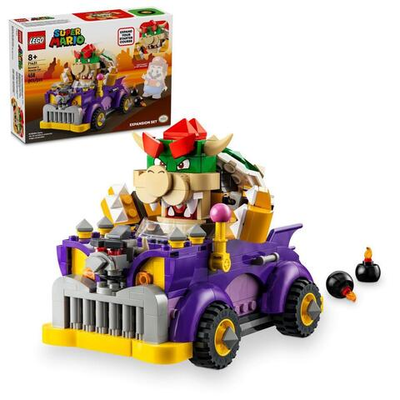 Конструктор Лего Супер Марио Мускулкар Боузера | LEGO Super Mario Bowser’s Muscle Car 71431, 458 деталей (7+)