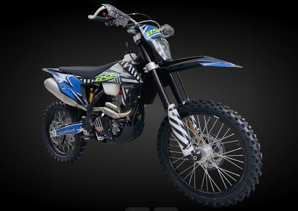Кроссовый мотоцикл BSE T8 Blue Twister