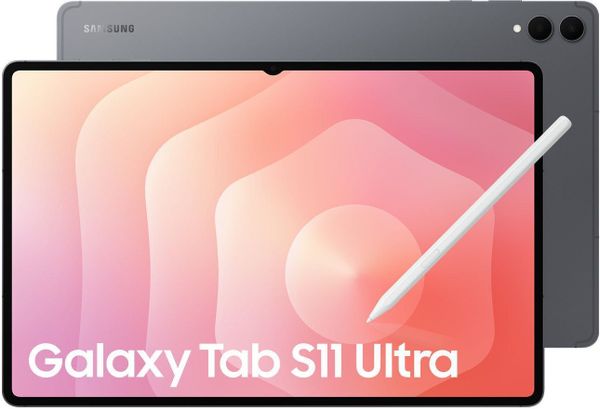 Планшет Samsung Galaxy Tab S11 Ultra 12/512 ГБ 5G (SM-X936) + Book Cover Keyboard Slim Серый | Moonstone Gray