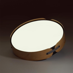 7721/120L AVRA LED SN 597 Светильник металл/пластик/белый/черный/дерево LED 120Вт 3000-6000K D700 IP20 пульт ДУ CORAGGIO
