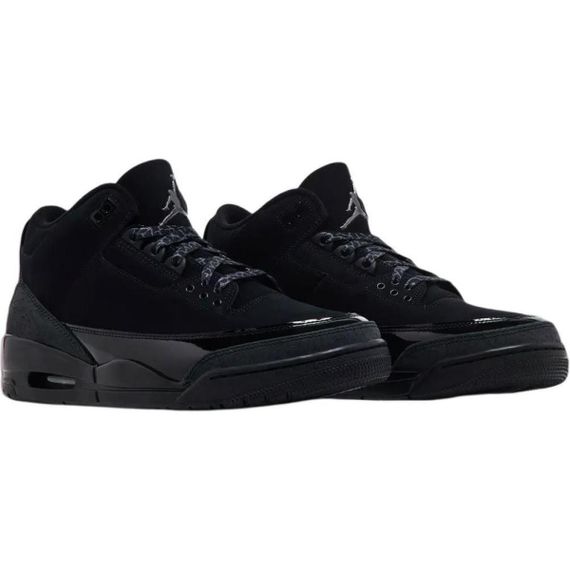 Джордан Эйр Джордан 3 Детские баскетбольные мячи СРЕДНИЙ класс Черный Юнисекс