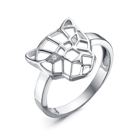 Кольцо из серебра 925 пробы с Фианит