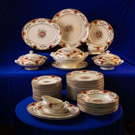 Винтаж: Столовый сервиз «Флора»