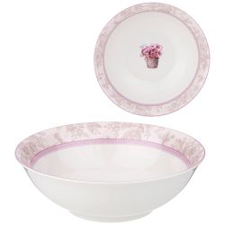 ТАРЕЛКА СУПОВАЯ LEFARD ТЮЛЬПАНЫ 650 МЛ МАЛ.УП.=4шт.