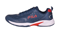 Женские теннисные кроссовки Fila TPW Cross Court W - peacoat blue/red
