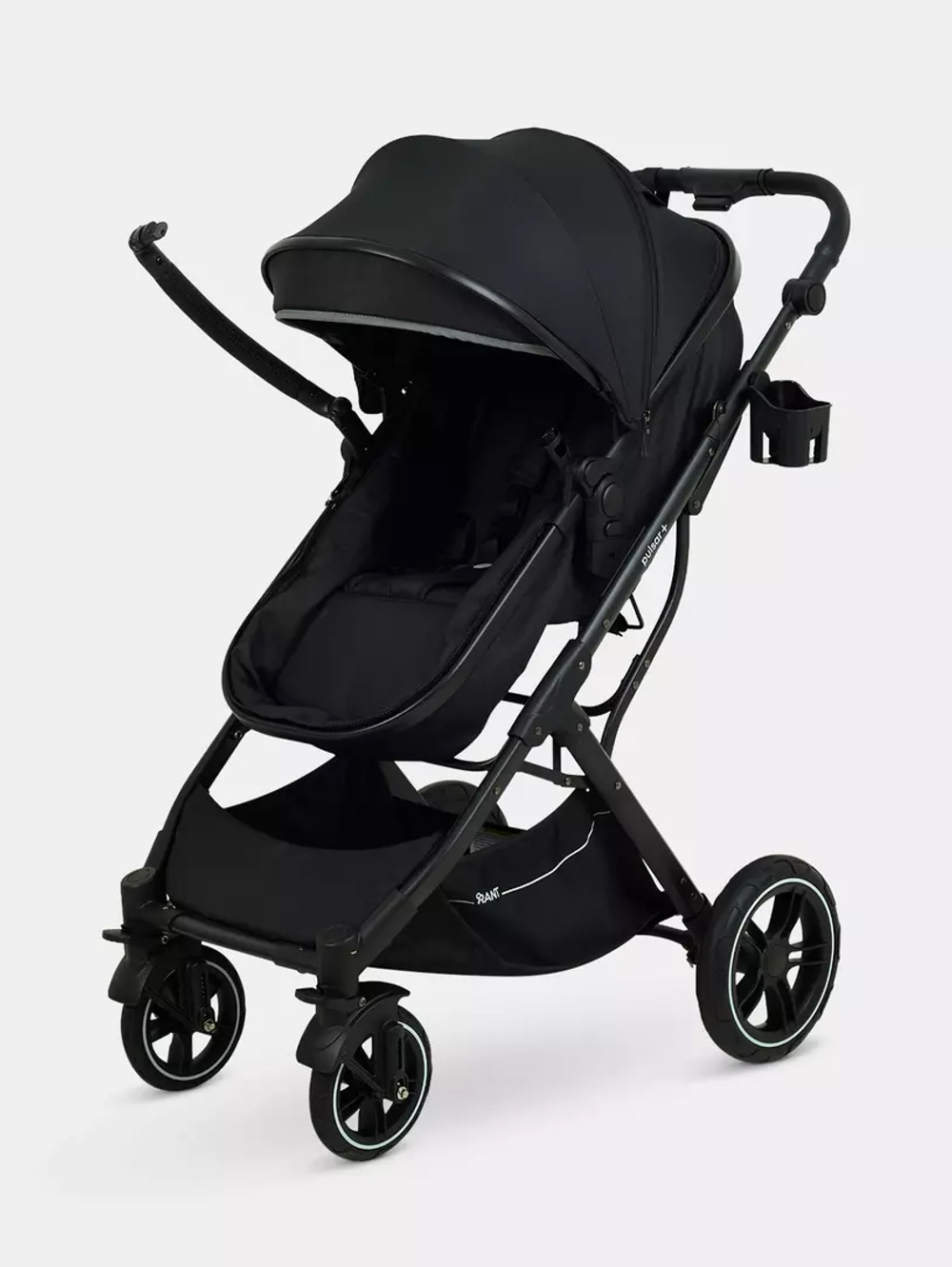 Коляска трансформер 3в1 Rant Basic Pulsar Plus Black