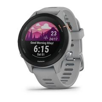 Смарт часы Garmin Forerunner 255S со светло-серым ремешком