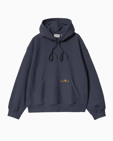 Толстовка Carhartt WIP Hooded Label Script Sweat
