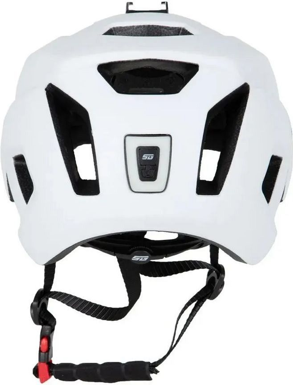 Шлем STG WT-085 с фонарем, M (54-58 см), белый