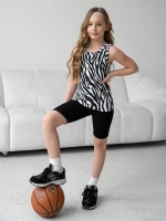 Майка для девочки на лето в рубчик