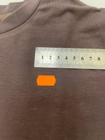 Дефект ткани. Футболка Lira. Цвет шоколад. №41