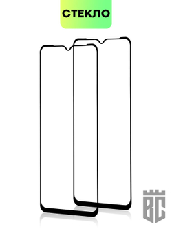 Набор стекол BROSCORP для Tecno Pop 6 Pro оптом (арт. TCN-POP6P-FSP-SET2)
