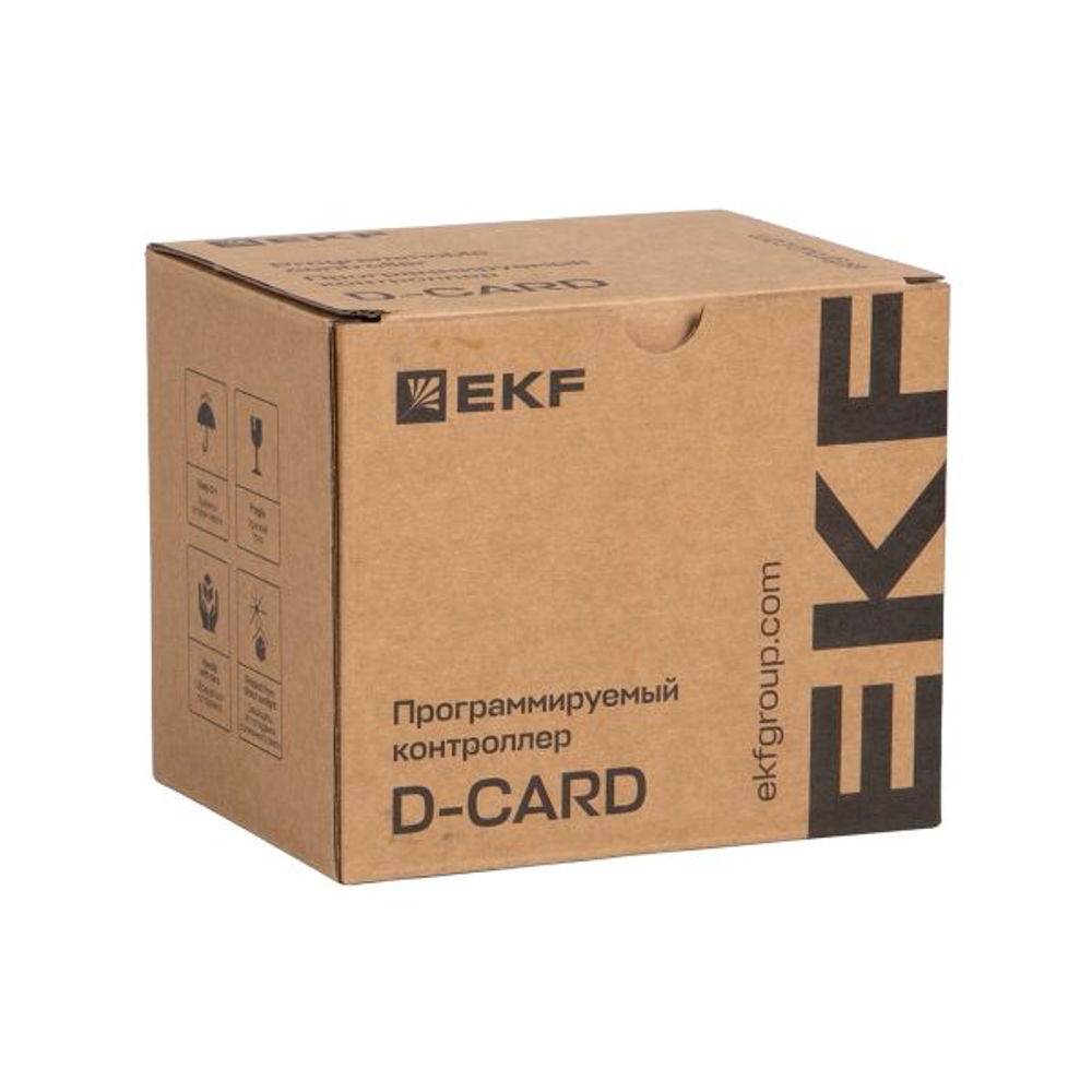 Программируемый логический контроллер (ПЛК) EC312 токоподающий D-CARD EKF