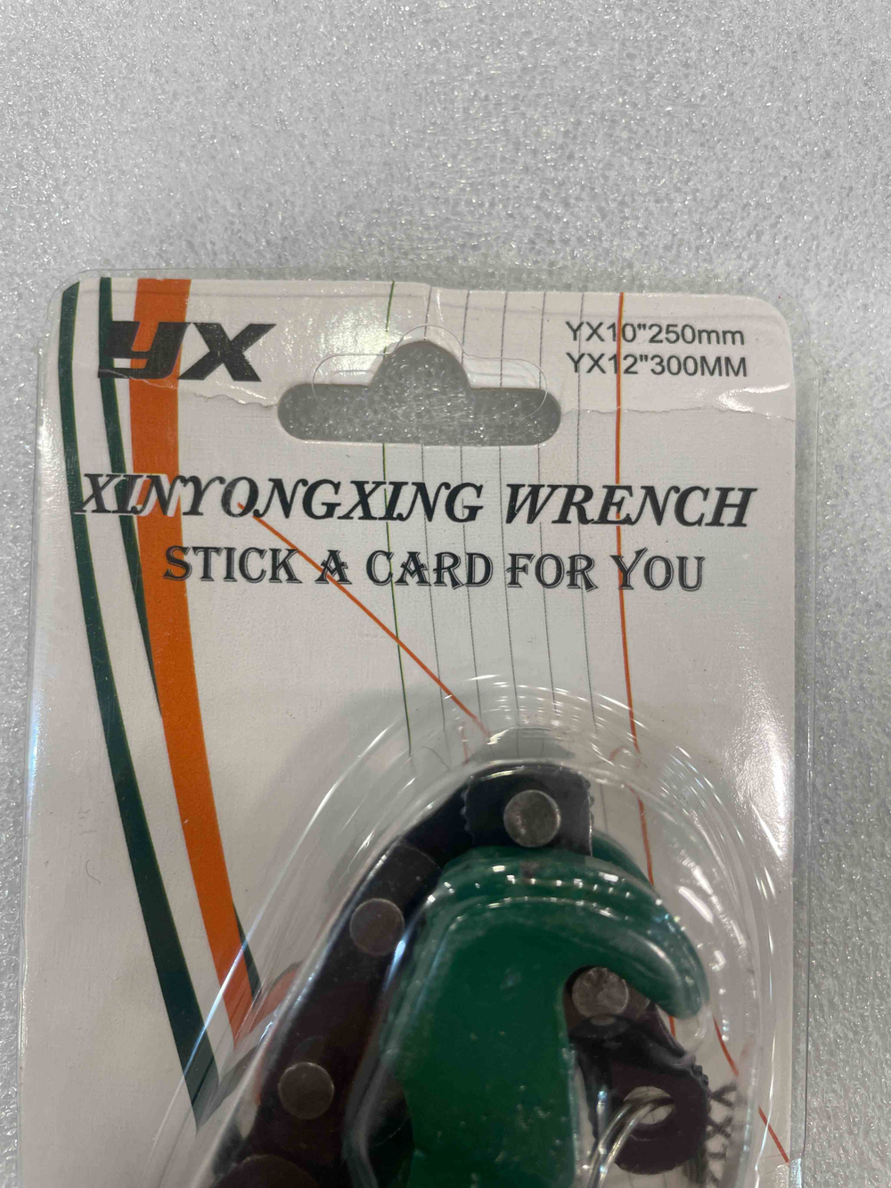 12 - 300 / Ключ для снятия масляного фильтра, 300 мм, цепной, усиленная углеродистая сталь, съемник, зеленый, YX12, TG (1 шт.)