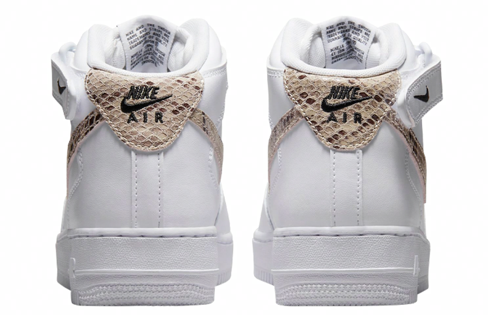 Кроссовки Nike Air Force 1 "Snakeskin Swoosh" (Женская размерная сетка)