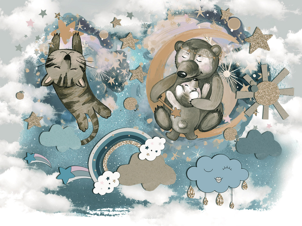 Дизайнерские обои Wall Street Good Night