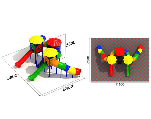 Детская игровая площадка Улитка 1.3