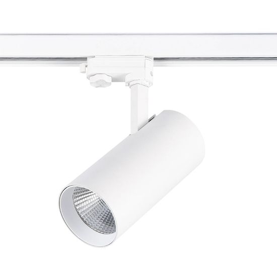 ST661.546.40 Св-к трек. Белый LED 1*40W 4000K 3 200Lm Ra>90 38° IP20 L190xW85xH265 165-265V TRACE