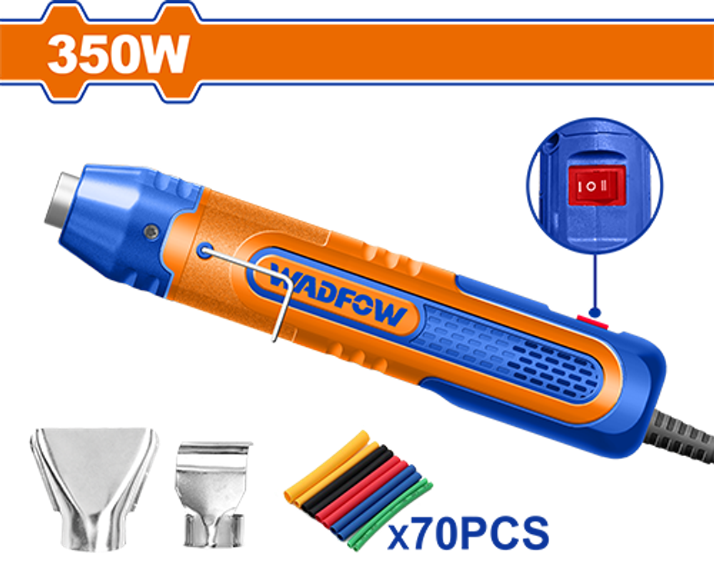 Фен строительный WADFOW WHG2501 350 Вт