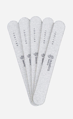 Пилки на деревянной основе, серые, размер М 50 шт