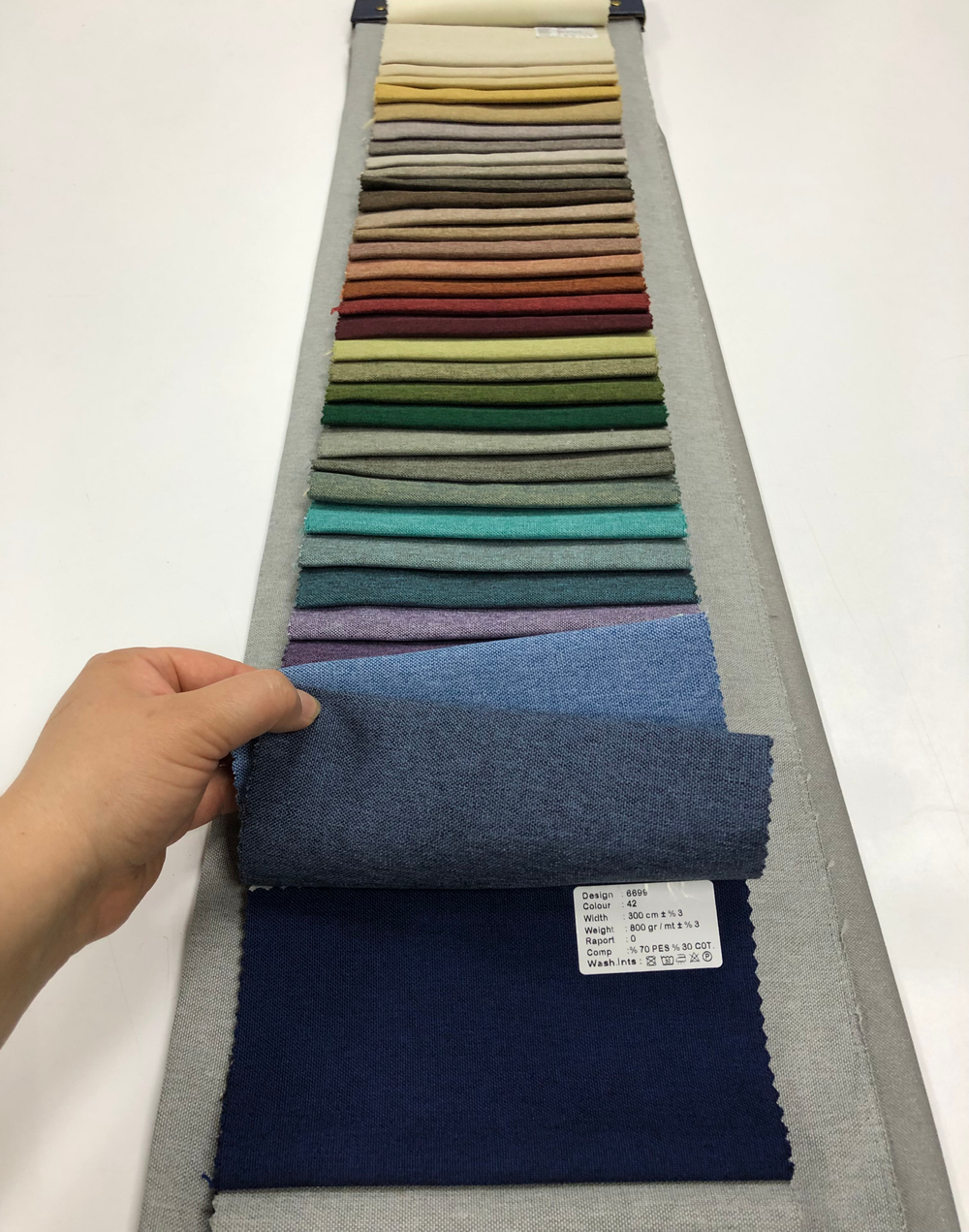 Портьерная ткань лен Megara арт. 6699