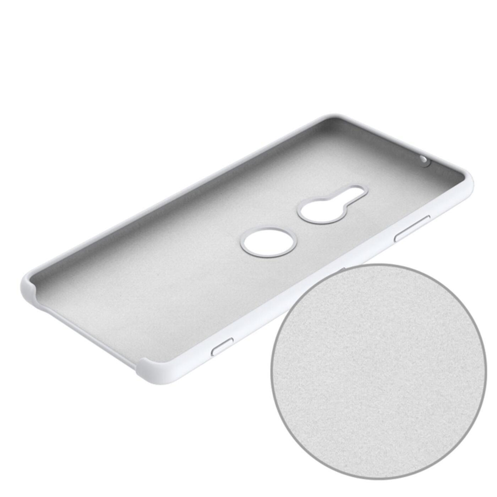 Чехол ROSCO для Sony Xperia XZ3 оптом (арт. XZ3-SOFTRUBBER-WHITE)