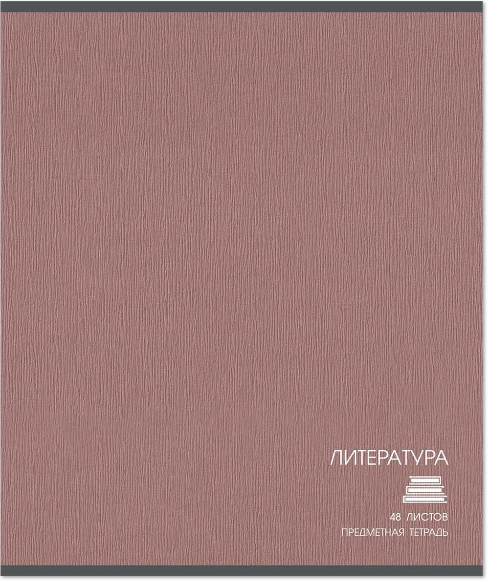 Тетрадь предметная 48 л., CLASSIC ЛИТЕРАТУРА, линейка