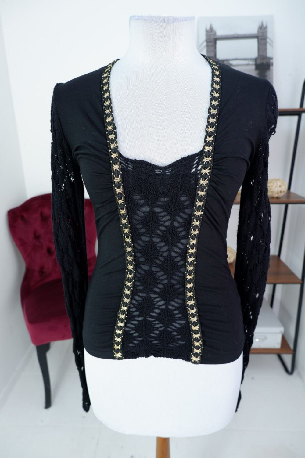 Блузка T.A.T.U сложного дизайна 40 размер