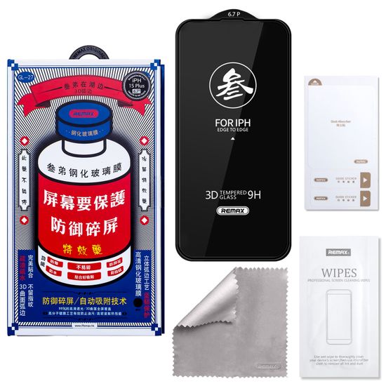 Защитное стекло iPhone 16 Plus/15 Plus Medicine GL-27 REMAX