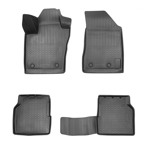 Ковры в салон Norplast/Unidec для Jeep Compass II (2017-)Полиуретан,Черный, арт.NPA11-C40-220