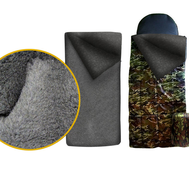 Съемное утепление в армейский спальный мешок