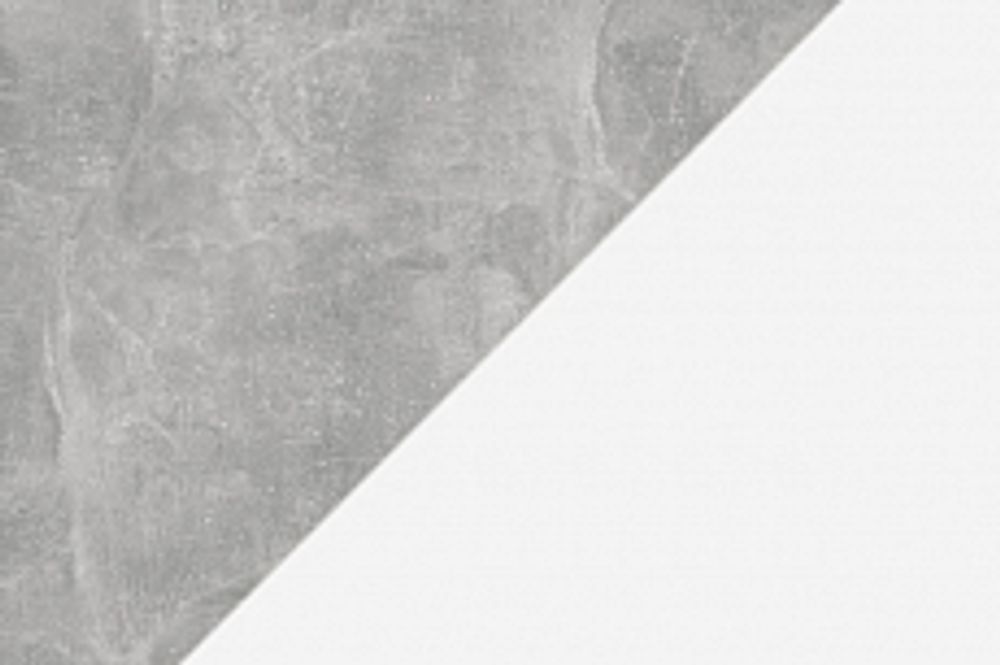 Стойка администратора DESK с тумбой на колесах Ателье Светлый/Белый снег