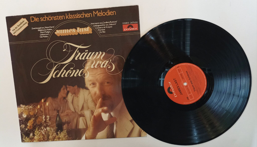 Винтажная виниловая пластинка LP James Last Traum Was Schones (Germany 1979)