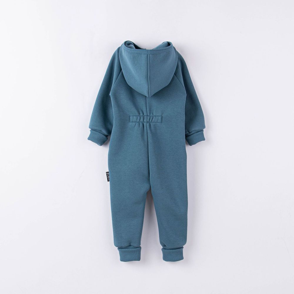 Комбинезон с карманами "Синий камень" утепленный